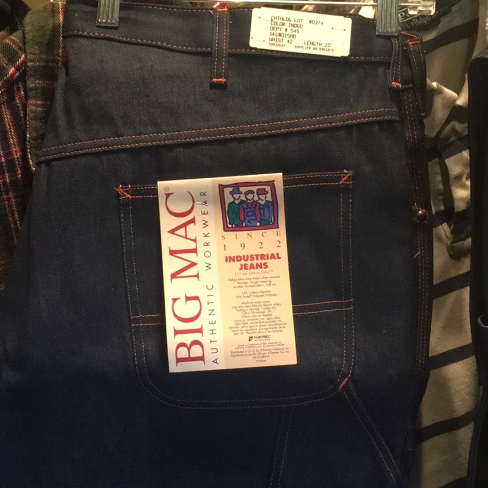 Big Mac Industrial Jeans Carpenter Pants